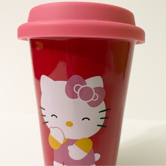 Hello Kitty Sanrio Coffee Travel Mug and Lid - Picture 7 of 16